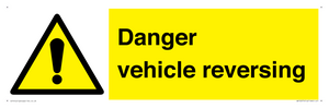Danger Vehicles Reversing